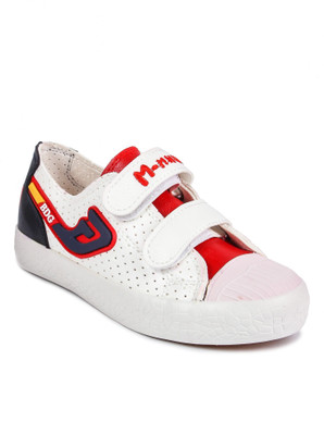 

N Five Boys & Girls Velcro Sneakers(Red