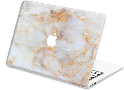 Hamee White Marble Vinyl Laptop Decal 13
