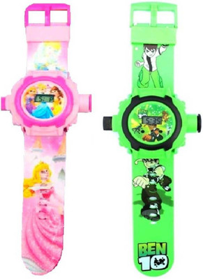 

Shop & Shoppee Pack of Pink & Green Projector (24 Images)(Multicolor)