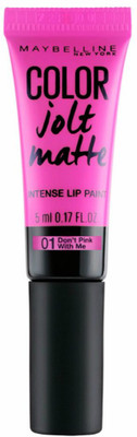 

Maybelline Color Jolt Matte lip paint(Don't Pink With Me, 5 ml)