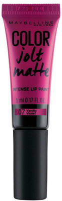 

Maybelline Color Jolt Matte Lip Paint(Vanity Violet, 5 ml)