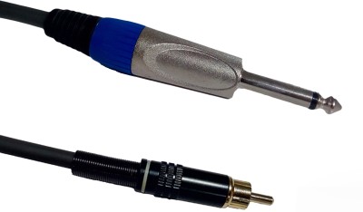 

SonicPlumber RCA to 1/4 inch Jack (2m) Cable(Black)