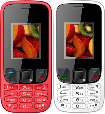 

I Kall K29 Combo of two Mobile(White, Red)