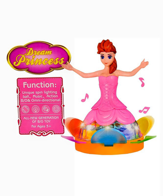 

Shop & Shoppee Musical & 3D Light Dancing Pretty Princess Girl Robot(Multicolor)