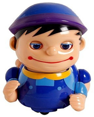 

Zurie Toy Collection Naughty Baby, Musical Crawling Baby toy for Babies (Boys)(Blue)