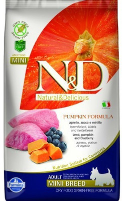 

farmina LAMB PUMPKIN BLUEBERRY MINI ADULT 0.8 kg Dry Dog Food