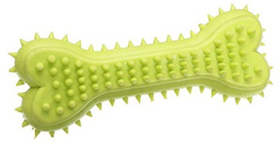 

SRI High Quality Molar Teeth Rubber Spiny Bone Shaped Chew Toy For Puppy & Cats Rubber Squeaky Toy For Dog