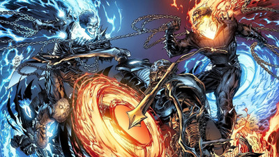 

Akhuratha a-ghost-rider-backgrounds-picture-comics Wall Poster Paper Print(12 inch X 18 inch, Rolled)