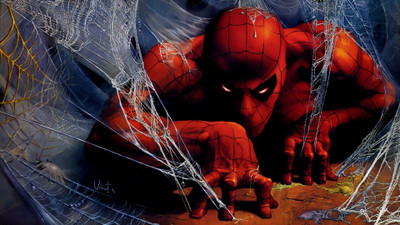 

Akhuratha comicspider-man-peter-parker Wall Poster Paper Print(12 inch X 18 inch, Rolled)