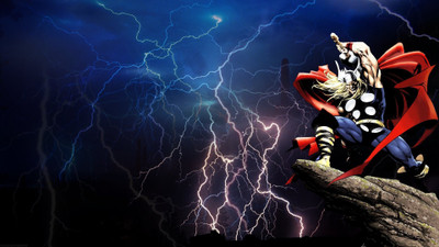 

Akhuratha comics-thor Wall Poster Paper Print(12 inch X 18 inch, Rolled)