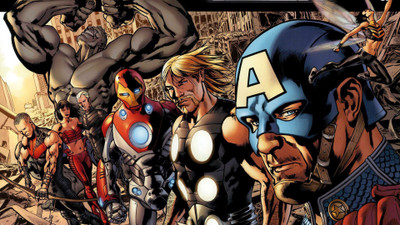 

Akhuratha comics-marvel-captain-america-thor-iron-man-hawkeyecarlet-witch-quicksilver-wasp-hulk Wall Poster Paper Print(12 inch X 18 inch, Rolled)