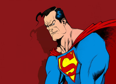 

Akhuratha wsuperman-comic-art Wall Poster Paper Print(12 inch X 18 inch, Rolled)