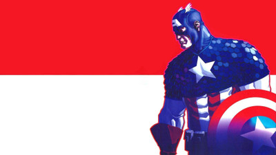 

Akhuratha -comics-captain-america Wall Poster Paper Print(12 inch X 18 inch, Rolled)