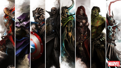 

Akhuratha marvel-marvel-comics-the-avengers Wall Poster Paper Print(12 inch X 18 inch, Rolled)