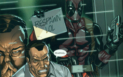 

Akhuratha -comics-deadpool-wade-wilson-green-goblin-marvel-comics Wall Poster Paper Print(12 inch X 18 inch, Rolled)
