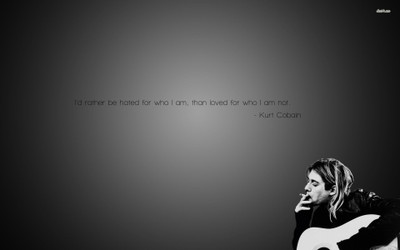 

Akhuratha akurt-cobain-nirvana-quote Wall Poster Paper Print(12 inch X 18 inch, Rolled)