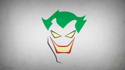 

Akhuratha -batman-blop-dc-comics-grey-background-the-joker-villians Wall Poster Paper Print(12 inch X 18 inch, Rolled)