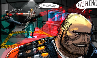 

Akhuratha wteam-fortress-comic Wall Poster Paper Print(12 inch X 18 inch, Rolled)