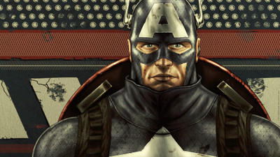 

Akhuratha comics-captain-americateve-rogers Wall Poster Paper Print(12 inch X 18 inch, Rolled)