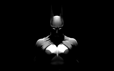 

Akhuratha -batman-black-background-dc-comicsilhouettes Wall Poster Paper Print(12 inch X 18 inch, Rolled)