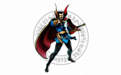 

Akhuratha marvel-vs-capcom-doctortrange-comics Wall Poster Paper Print(12 inch X 18 inch, Rolled)