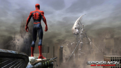

Akhuratha comicspider-manpider-man-web-ofhadows Wall Poster Paper Print(12 inch X 18 inch, Rolled)