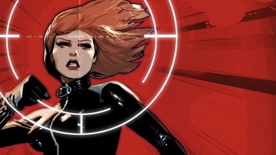 

Akhuratha black-widow-comics-redheads-red-background Wall Poster Paper Print(12 inch X 18 inch, Rolled)