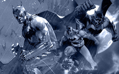 

Akhuratha -batman-comics-paintings Wall Poster Paper Print(12 inch X 18 inch, Rolled)