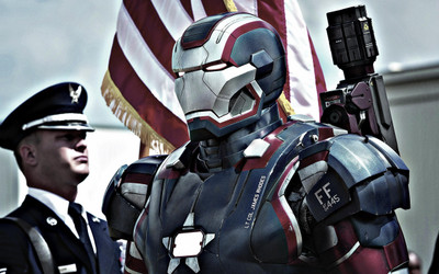 

Akhuratha -armour-iron-man-iron-man-iron-patriot-marvel-comics-muricauituperheroes-usa-war-machine Wall Poster Paper Print(12 inch X 18 inch, Rolled)