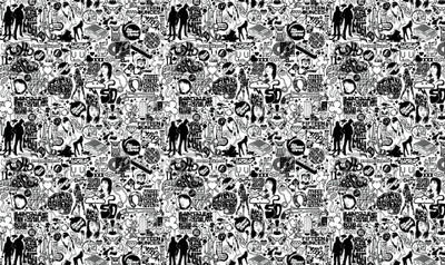 

Akhuratha wcomics-black-and-white Wall Poster Paper Print(12 inch X 18 inch, Rolled)