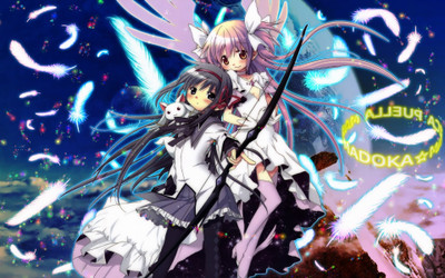 Athahdesigns Anime Magica Mahou Madoka Shoujosswallpaper