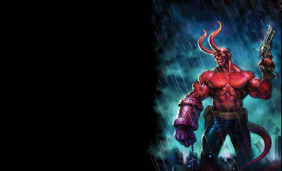 

Akhuratha hellboy-comics Wall Poster Paper Print(12 inch X 18 inch, Rolled)