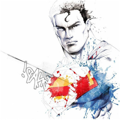 

Akhuratha a-comicsuperman Wall Poster Paper Print(12 inch X 18 inch, Rolled)