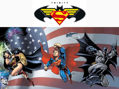 

Akhuratha batman-logo-dc-comicsuperman-trinity- Wall Poster Paper Print(12 inch X 18 inch, Rolled)