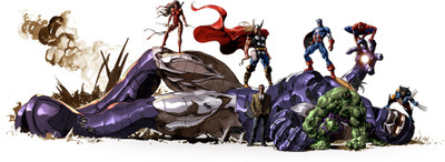 

Akhuratha -captain-america-comics-elektra-hulk-comic-character-marvel-comicsentinelpider-man-thor-victory-white-background-wolverine Wall Poster Paper Print(12 inch X 18 inch, Rolled)