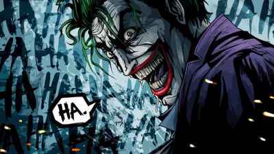 

Akhuratha comics-joker Wall Poster Paper Print(12 inch X 18 inch, Rolled)