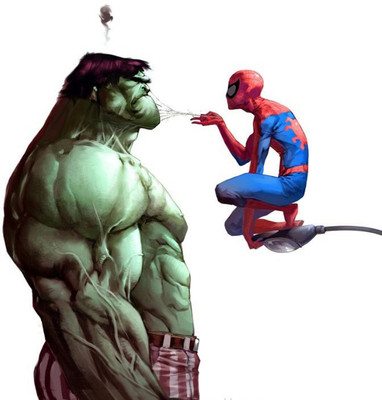 

Akhuratha -comics-hulk-comic-character-marvel-comicspider-man Wall Poster Paper Print(12 inch X 18 inch, Rolled)