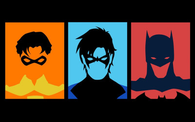 

Akhuratha -batman-dc-comics-fan-art-nightwing-robin Wall Poster Paper Print(12 inch X 18 inch, Rolled)