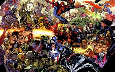 

Akhuratha asuperhero-marvel-dc-comics Wall Poster Paper Print(12 inch X 18 inch, Rolled)