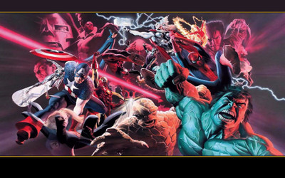 

Akhuratha marvel-comics-heroes Wall Poster Paper Print(12 inch X 18 inch, Rolled)