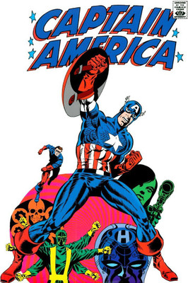 

Akhuratha -comics-captain-america Wall Poster Paper Print(12 inch X 18 inch, Rolled)
