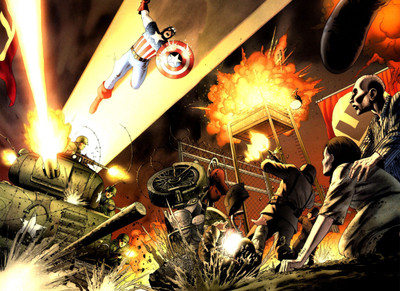 

Akhuratha wcaptain-america-comics Wall Poster Paper Print(12 inch X 18 inch, Rolled)