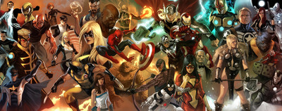 

Akhuratha wmarvel-comics-characters Wall Poster Paper Print(12 inch X 18 inch, Rolled)