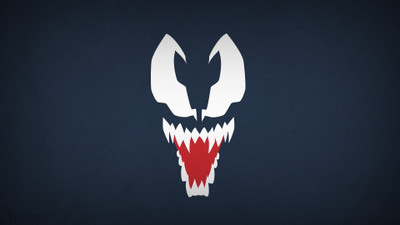 

Akhuratha -blop-blue-background-marvel-comics-navy-blue-venom-villians Wall Poster Paper Print(12 inch X 18 inch, Rolled)