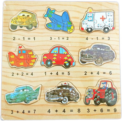 

Babysid Collections Wooden Puzzle Vehicles Size : 30 x 30 cm(27 Pieces)