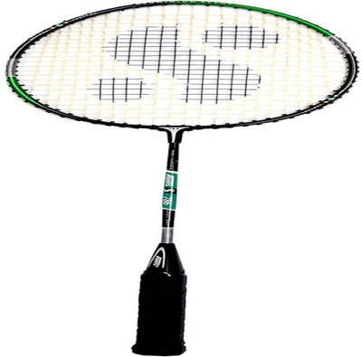 

Silver's 786 Red, Black Strung Badminton Racquet(G4 - 3.25 Inches, 0.28 g), Black;red