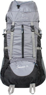 

favria Summit Series Hiking Rucksack Rucksack - 55 L(Grey)