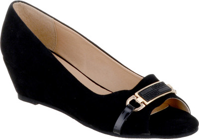 SHERRIF SHOES Women BLACK Wedges