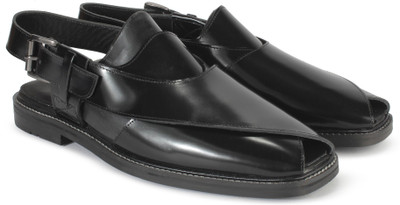 

Ruosh Men Black Sandals