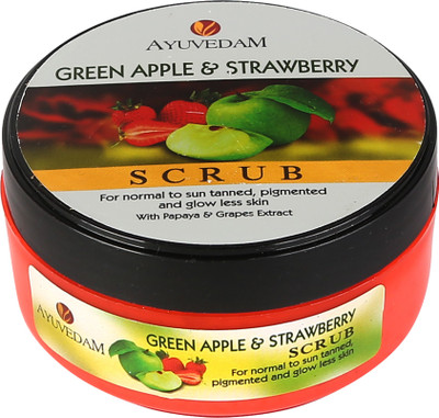 

AYUVEDAM Green Apple and Strawberry Scrub(100 g)